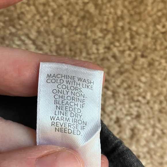 J. Jill Women's Charcoal Gray Cropped Pants 3X - Picture 4 of 4